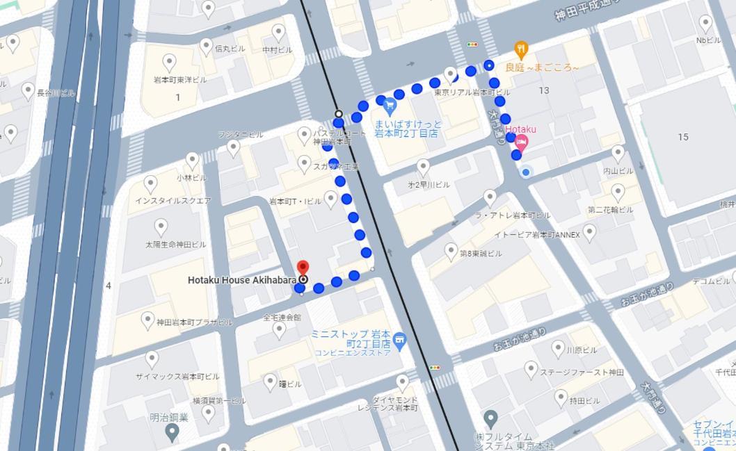 Hotaku Hotel Akihabara Tokyo Phòng bức ảnh